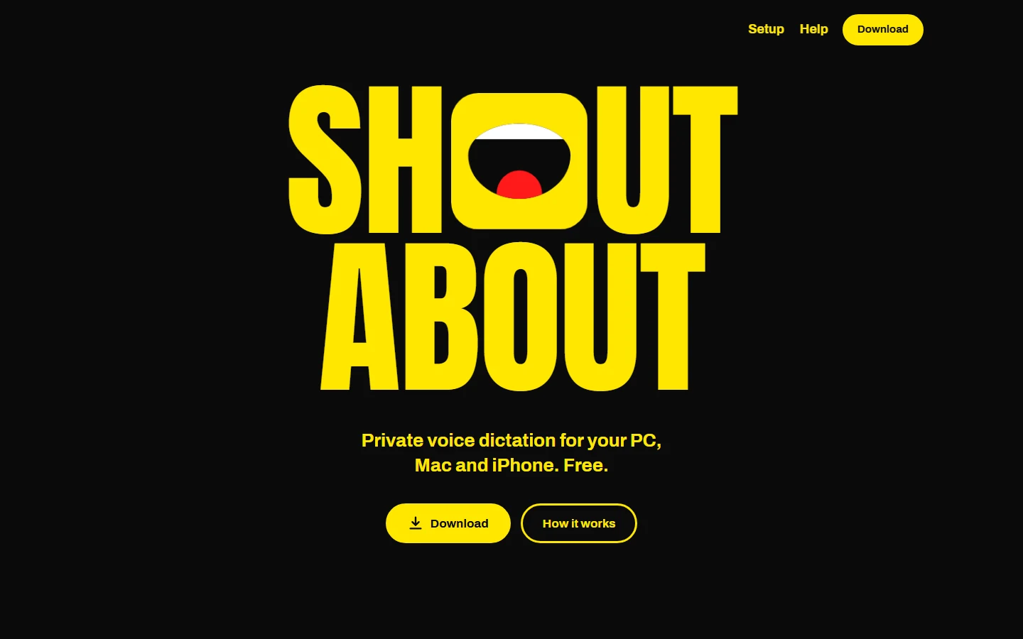 ShoutAbout (Private Voice Dictation), image 2 of 6