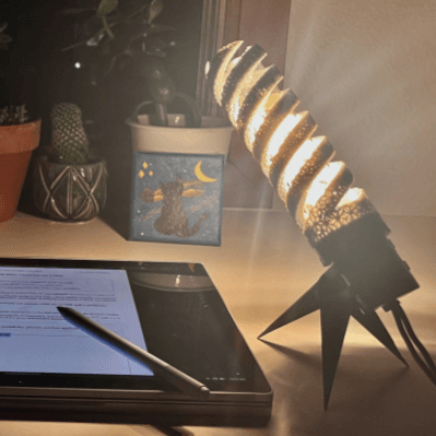 'Curlumen' Lattice Lamp